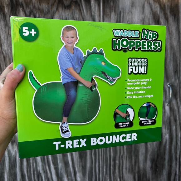 Brand new unopened T Rex bouncer waddle hip hopper 250 lbs max weight - Picture 1 of 13
